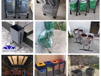 Urne și tomberoane din metal pentru deșeuri/металлические урны и контейнеры для мусора. — фото 3