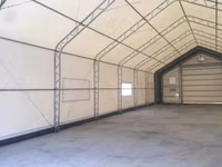 Hale de depozitare agricole cu tent. Corturi metalice cu tent — foto 4