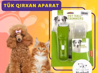 İt və pişiklər üçün elektrik tük qırxan aparat – Nunbell Pet Hair — photo 1
