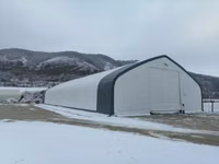 Промышленный палаточный павильон 15,25 x 36,6 x 4,5 (8,015 м / Промышленный цех 15,25 x 36,6 x 4,5 м — foto 1
