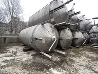 Cisterne Inox Verticale cu picioare V 50m3, Stare foarte buna — foto 4