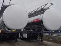Молоковоз, цистерна полуприцеп — foto 3