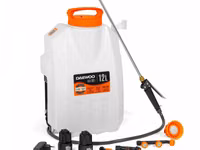 Опрыскиватель аккумуляторный 12L 16V 2x2.5Ah Daewoo Dsa 12Li Set — foto 1