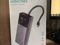 Повербанк DADU DP-057 (Retractable, PD + Super Fast QC) - Емкость: 10 — الصورة 2