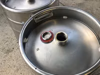 Keg # cheg # butoi din inox pentru bere,vin,suc. — الصورة 4