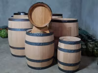 Butoi pentru vin si tuica 20,50,100,150 Litre noi,din stejar,calitate foarte buna — foto 1