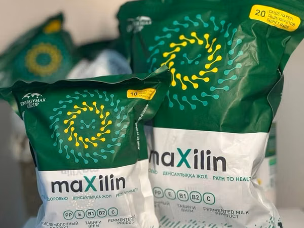 Maxilin — кисломолочный продукт в саше-пакетах. Особенности: -