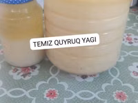 Məhsul: Təmiz quyruq yağı Təsvir: - Təbii mal quyruğundan hazırlanmış — foto 1