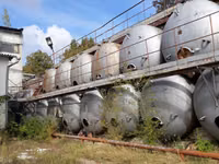 Cisterne цистерны.20.25.50 tone emal inox metal cu transportare — الصورة 1