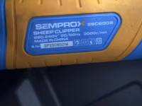 Электрическая машинка для стрижки овец SEMPROX SSC6002 — फ़ोटो 5