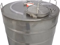 Butoi De Inox 350 L ( Cu Robinet, Aerator, Furtun) - livrare/achitare in 4rate/agrotop — foto 2