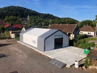 Hale de depozitare agricole cu tent. Corturi metalice cu tent — foto 2