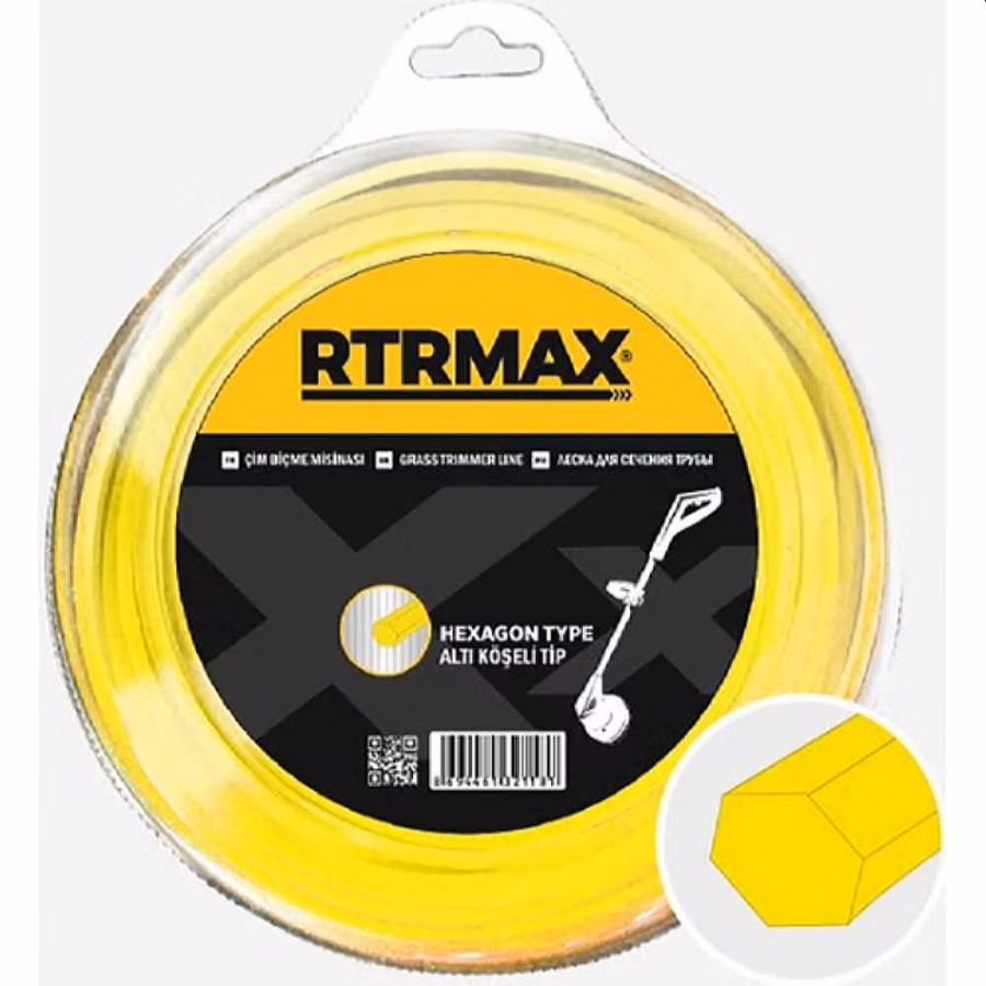 Леска для шестигранной косилки RTRMAX RTY419 7B