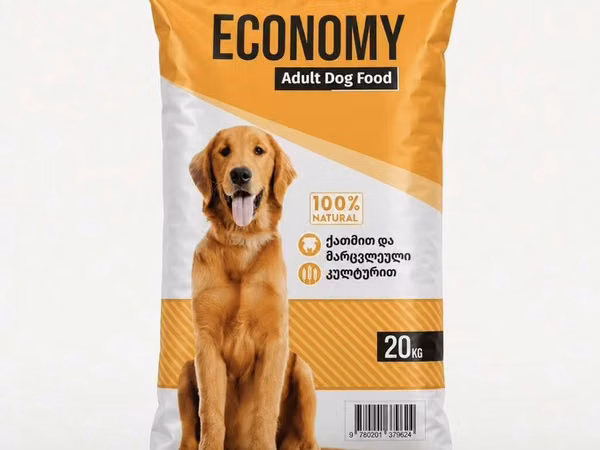 Gürcüstan it yemi 1kq-2.35 azn ECONOMY Adult Dog Food – böyüklər üçün