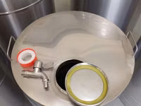 Бочки из нержавейки.сталь аisi304(с краном и прокладки),butoi din inox alimentar(cu robinet și garni — photo 3