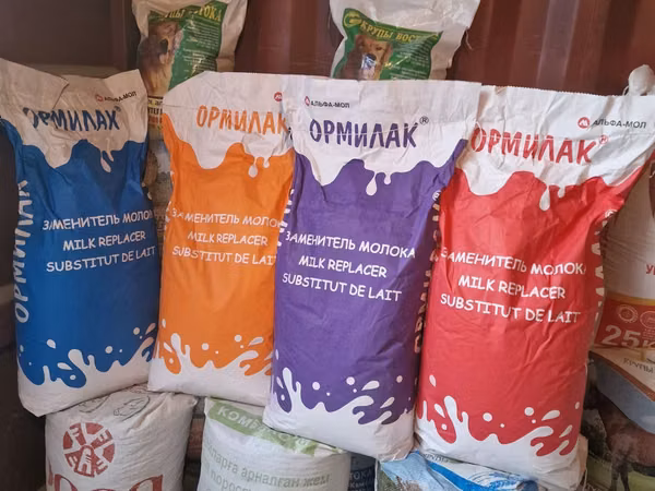 Заменитель цельного молока, сухое молоко ЗЦМ