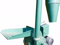 Moară-tocator profesional cu ciclon 11 KW, motor inclus — foto 2