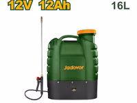 Аккумуляторный ранцевый опрыскиватель 16 л, 12В 12Ач jdlsy1512 Jadever — foto 2