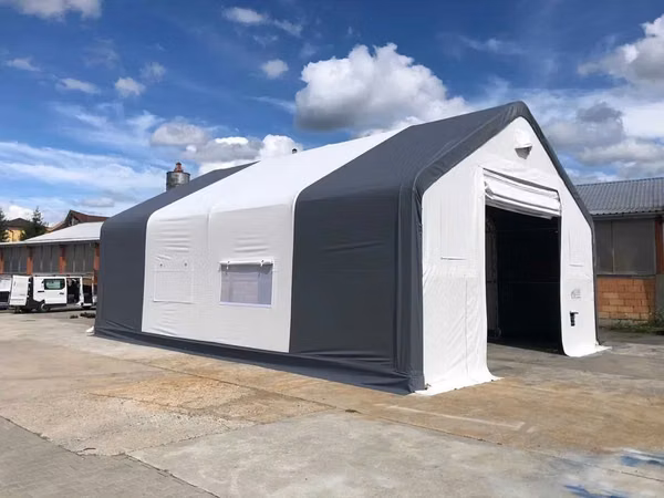 Hale de depozitare agricole cu tent. Corturi metalice cu tent