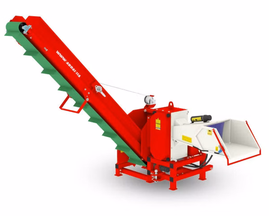 Измельчитель веток Arpal AM-120 PTO-K (для трактора + транспортерная лента)