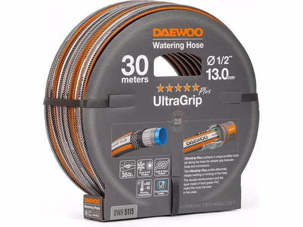 Шланг армированый daewoo ultragrip plus dwh 5115 30m