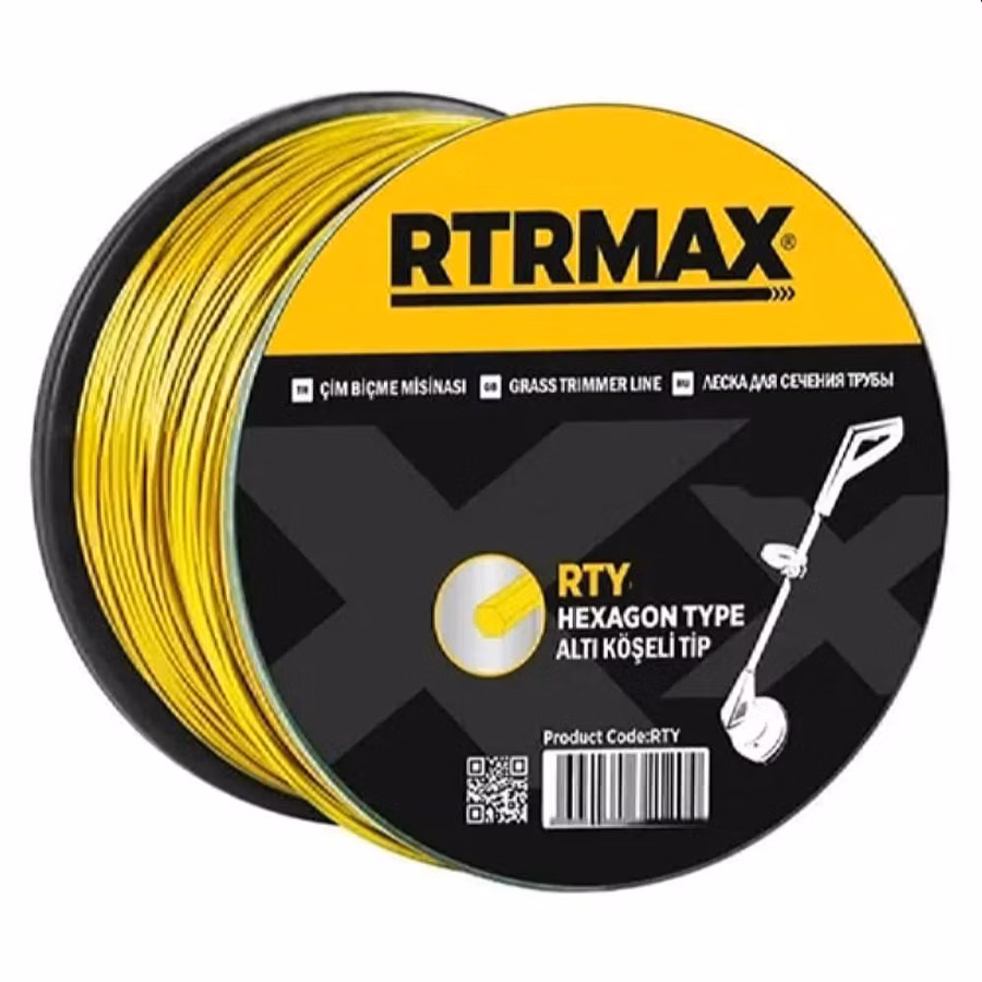 Леска для шестигранной косилки RTRMAX RTY449 9H