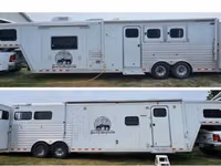 2006 Cimarron Trailers Prestige Gooseneck Horse Trailer — Foto 2