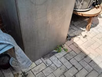 Vând vase din inox alimentar (500L, dimensiuni 100x100x50) și Cazan inox 300L — foto 2