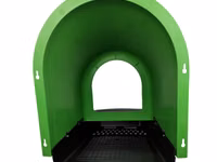 Cuibar din plastic pentru găini cu colector de ouă Des Champs NG02 Verde — сүрөт 3
