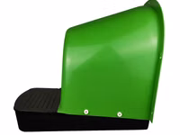 Cuibar din plastic pentru găini cu colector de ouă Des Champs NG02 Verde — сүрөт 5