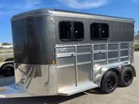 2027 Maverick Trailers Maverick Lite Deluxe 2 Horse * Great Options * Well Built Bumper Pull Horse Trailer — Foto 1