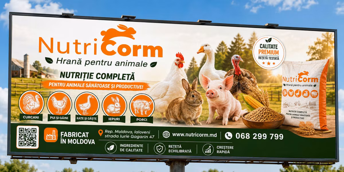Hrana pui / găini / iepuri / porci / prepelițe