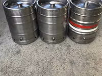 Keg # cheg # butoi din inox pentru bere,vin,suc. — الصورة 3