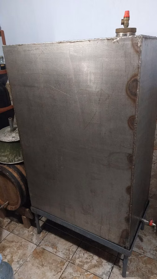 Бочка из нержавеющей стали 500 л