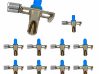 Set Adapatoare iepuri cu niplu Des Champs A16 (10 buc.) — сүрөт 1