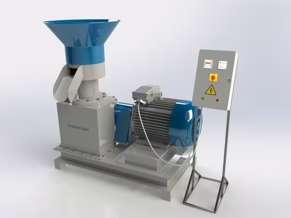 Mașină de făcut peleți marca TahnoGran - producător autohton