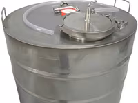 Butoi De Inox 105 L ( Cu Robinet, Aerator, Furtun) - y2 - livrare/achitare in 4rate la 0% / agroteh — Foto 2
