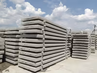 Stâlpi pretensionați de beton pentru gard. Lungimea 2.40m — foto 2