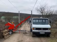 Профессиональный измельчитель веток с конвейерной лентой — फ़ोटो 2